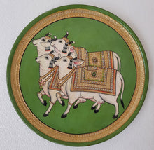 Load image into Gallery viewer, Tanjore Work Wall Plate