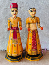 Load image into Gallery viewer, Antique Gangaur Dolls