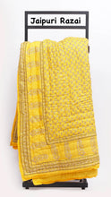 Load image into Gallery viewer, Block Printed Jaipur Quilt- Full/Queen Size