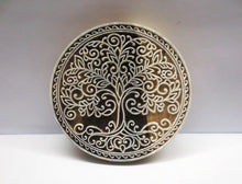 Load image into Gallery viewer, Printing Block Tealight Holder- Tree of Life