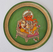 Load image into Gallery viewer, Tanjore Work Wall Plate