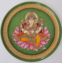 Load image into Gallery viewer, Tanjore Work Wall Plate