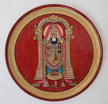 Load image into Gallery viewer, Tanjore Work Wall Plate