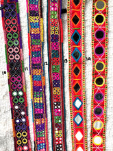 Load image into Gallery viewer, Vintage Banjara Kutchi Belts- Round Mirrors