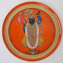 Load image into Gallery viewer, Tanjore Work Wall Plate