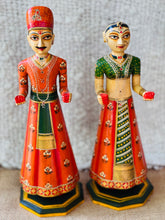 Load image into Gallery viewer, Antique Gangaur Dolls