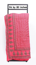 Load image into Gallery viewer, Block Printed Jaipur Quilt- Full/Queen Size