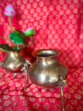 Load image into Gallery viewer, Antique Brass Kalash with Horse Feet