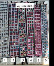 Load image into Gallery viewer, Vintage Banjara Kutchi Belts- Rectangular Mirrors