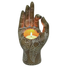Load image into Gallery viewer, Gyan Mudra Tealight Holder