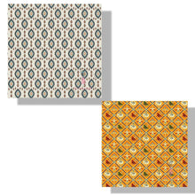 Load image into Gallery viewer, Ikkat Patola printed Cardstock- Pack of 10