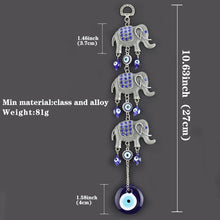 Load image into Gallery viewer, Elephant Evil Eye Charm- Single