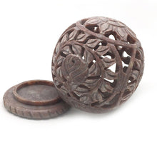 Load image into Gallery viewer, Soapstone Dhuni and Tealight Holder