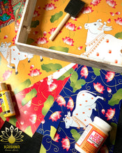 Load image into Gallery viewer, Pichwai Decoupage Paper -Set of 12