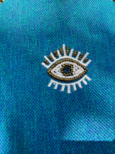 Load image into Gallery viewer, Evil Eye Hand Embroidered Cushions