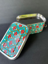 Load image into Gallery viewer, Kashmiri Enamelware Stainless Steel Lunch Box- Two Tier Rectangular
