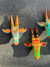 Load image into Gallery viewer, Mini Handpainted Bull Heads
