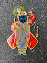 Load image into Gallery viewer, Hand Painted Shrinath Ji Cutout
