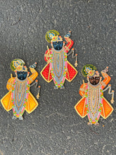 Load image into Gallery viewer, Hand Painted Shrinath Ji Cutout