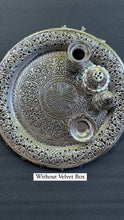 Load image into Gallery viewer, Srivalli German Silver Pooja Thali