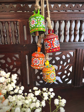 Load image into Gallery viewer, Handpainted Mini Cow Bells- Set of 4