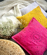 Load image into Gallery viewer, Sheesh Mirror Work Cushions- Buy one get one free