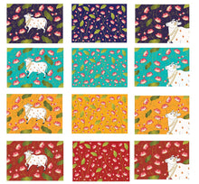 Load image into Gallery viewer, Pichwai Decoupage Paper -Set of 12