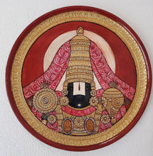 Load image into Gallery viewer, Preorder- Tanjore Work Wall Plate
