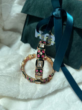 Load image into Gallery viewer, Myra Enamel Kundan Bangles- Set of 2

