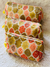 Load image into Gallery viewer, Block Printed Cosmetic Pouches- Set of 3
