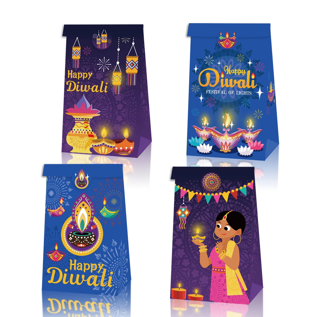 Diwali Gift Favor Bags- Set of 12