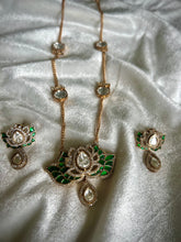 Load image into Gallery viewer, Neerja Moissanite Necklace Set
