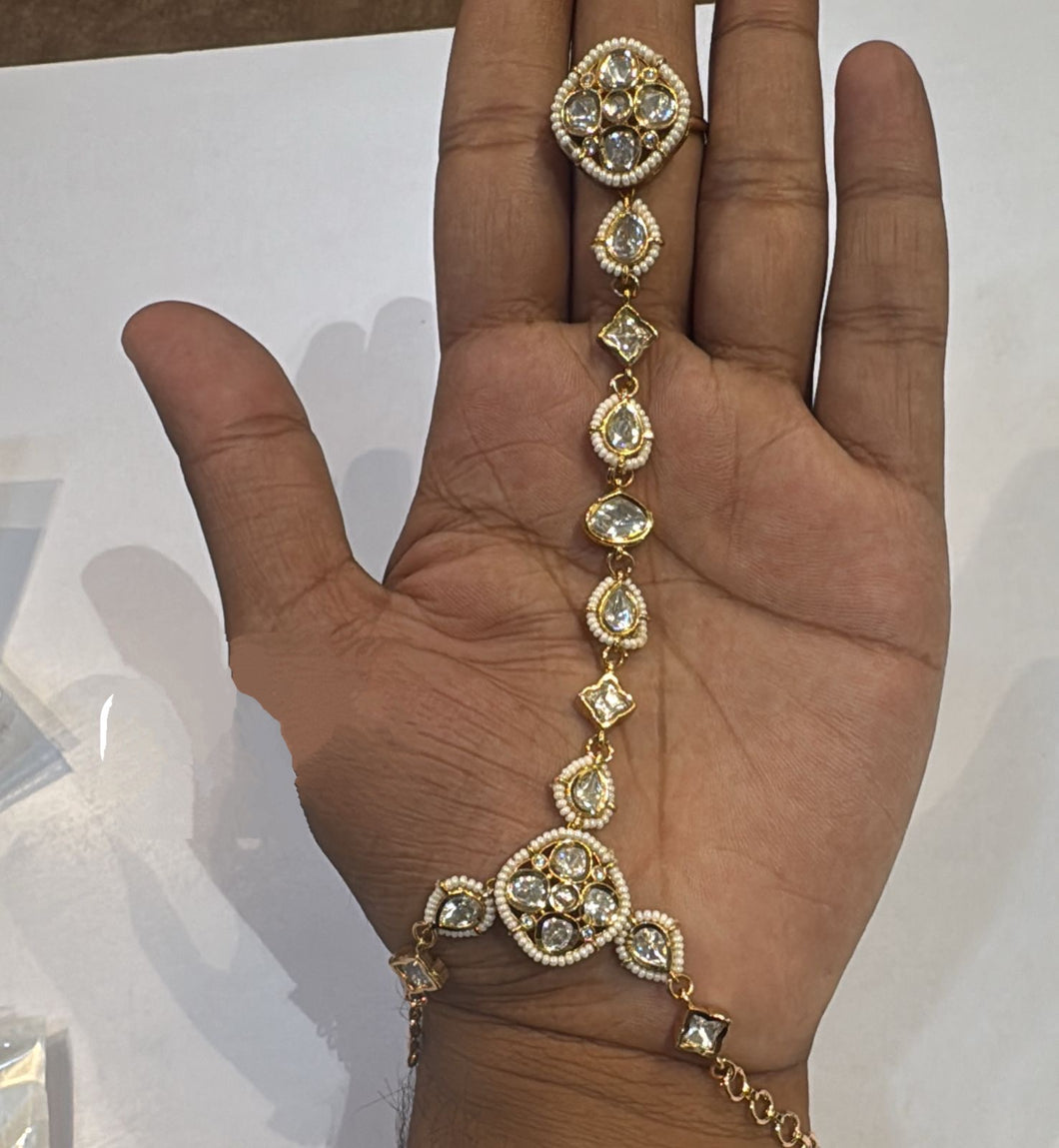 Kundan Hand chain