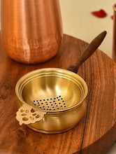 Load image into Gallery viewer, Pure Brass Chai Strainer
