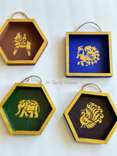 Load image into Gallery viewer, Preorder- Set of 8 Wall Decor- Hexagon and Square shapesk
