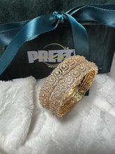 Load image into Gallery viewer, Ridhi Diamante Bangles- Set of 4
