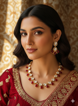 Load image into Gallery viewer, Mohini Moissanite Necklace Set
