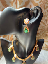 Load image into Gallery viewer, Shloka Emerald Set

