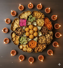 Load image into Gallery viewer, Handcrafted Golden Lotus Tray

