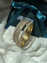 Load image into Gallery viewer, Kavya Moissanite Bangles- Set of 4
