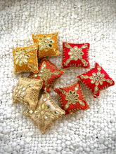 Load image into Gallery viewer, Mini Square Pillows for Bhagwan -Pair
