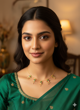 Load image into Gallery viewer, Danity Chain and earrings set
