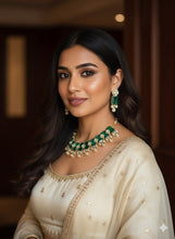 Load image into Gallery viewer, Shriya Emerald Set

