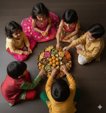 Load image into Gallery viewer, Handcrafted Golden Lotus Tray

