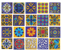 Load image into Gallery viewer, Jaipur Blue Pottery Tiles- Lot of 20
