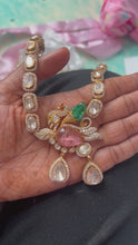 Load and play video in Gallery viewer, Mohena Moissanite Necklace Set
