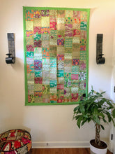 Load image into Gallery viewer, Vintage Sari Tapestry
