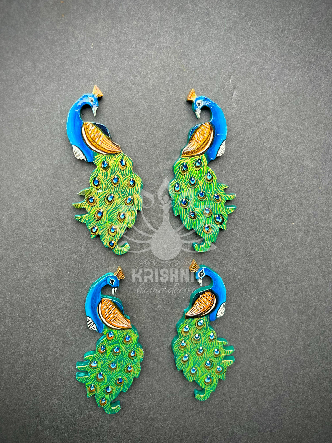 Mini Peacock cutouts