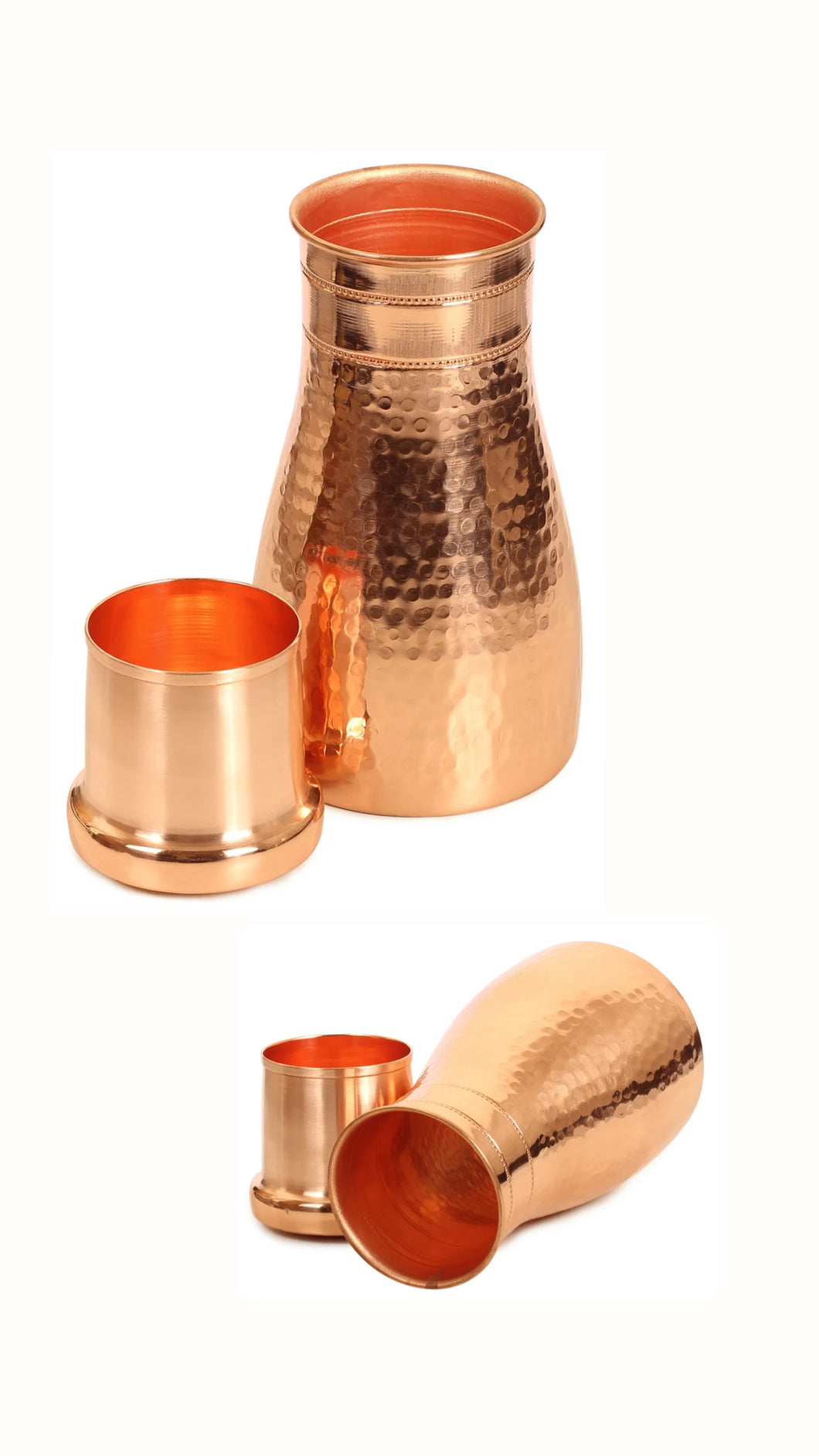 Copper Carafe with cup